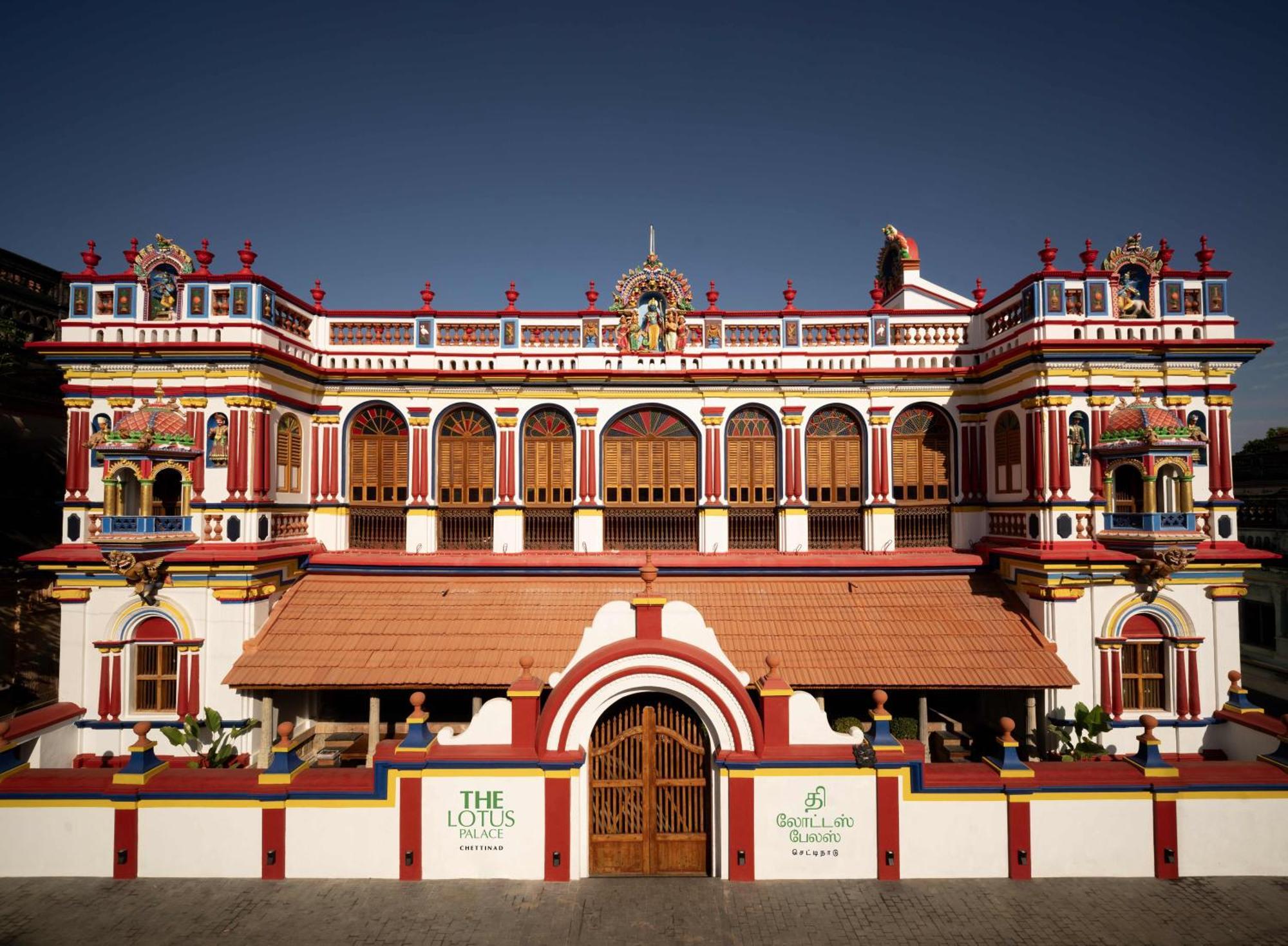 The Lotus Palace Chettinad Kāraikkudi Buitenkant foto