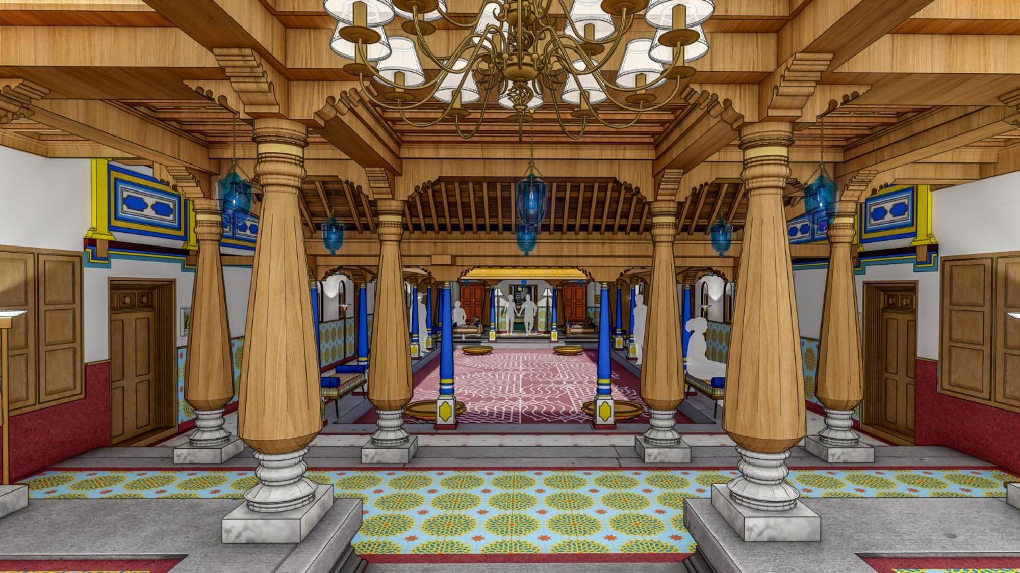 The Lotus Palace Chettinad Kāraikkudi Buitenkant foto