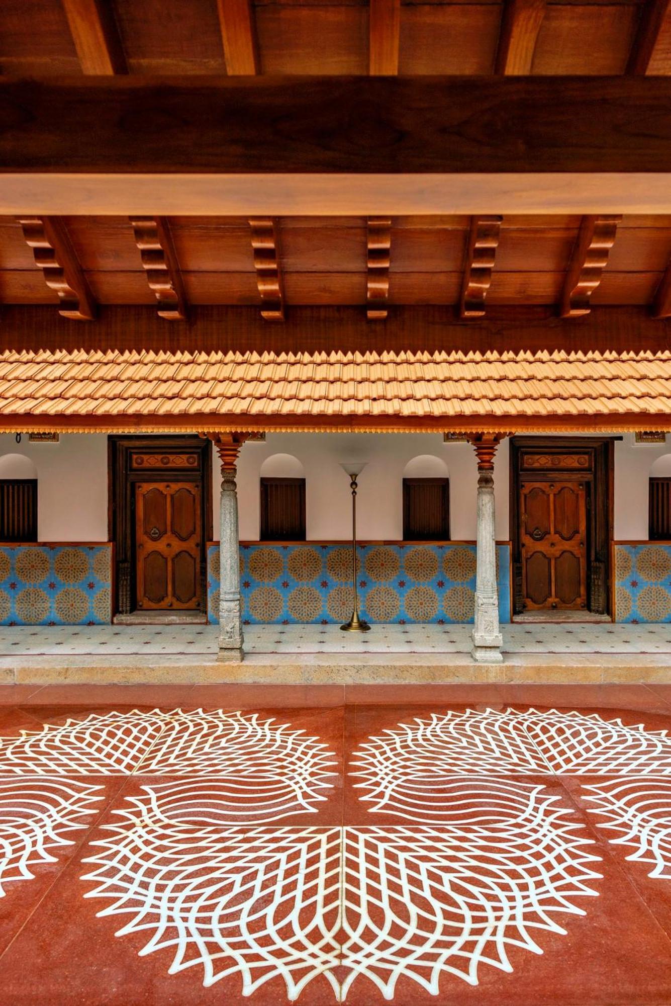 The Lotus Palace Chettinad Kāraikkudi Buitenkant foto