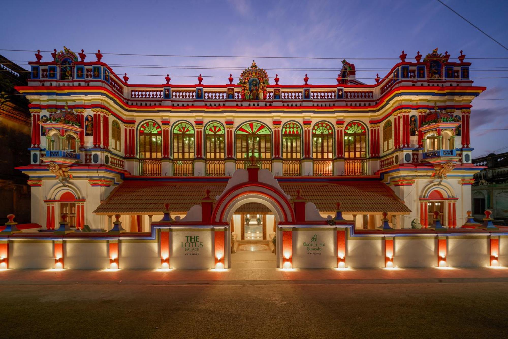 The Lotus Palace Chettinad Kāraikkudi Buitenkant foto