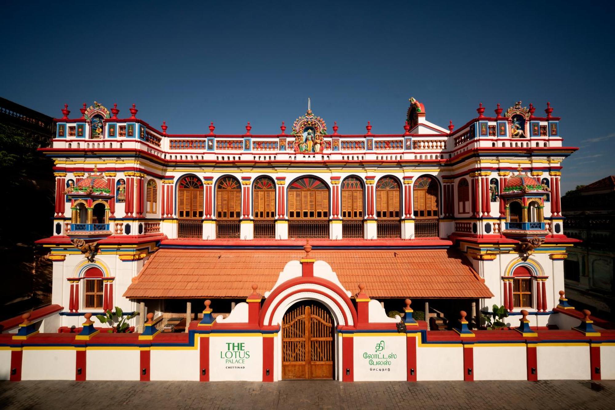 The Lotus Palace Chettinad Kāraikkudi Buitenkant foto
